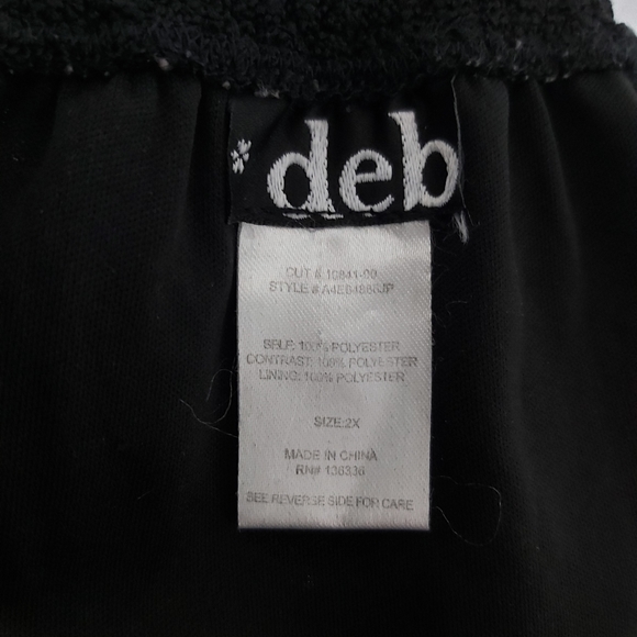 Black hi-low dress - Picture 4 of 4